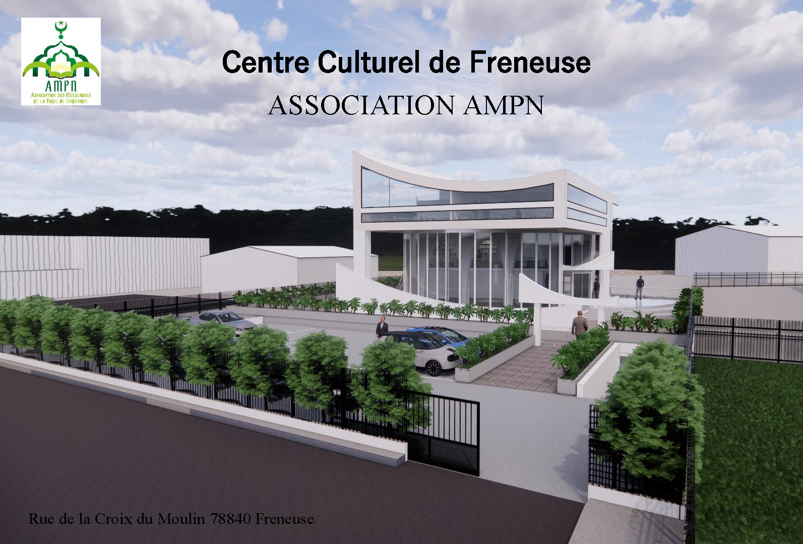 Featured image for “Freneuse – Bonnières-sur-Seine, le projet de la nouvelle Mosquée est bien parti !”